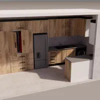 طراحی و اجرای کابینت و دکوراسیون MDF|جاکفشی، کمد، دراور|تهران, نیروی هوایی (پیروزی)|دیوار