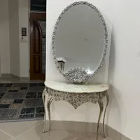 آینه شمعدان زیبا با طرح نقره