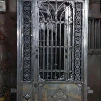 کد ۱۲۱۳درب فلزی پنچره نخلی حیاطی سنگین  در حیاط|مصالح و تجهیزات ساختمان|مشهد, طبرسی شمالی|دیوار