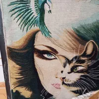 تابلو فرش ابریشم
