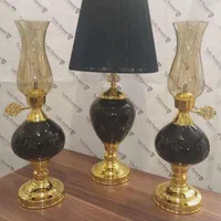 چینی آباژور شمعدان کادویی رومیزی کنار‌سالنی  سنگی|چراغ خواب و آباژور|مشهد, کوثر|دیوار