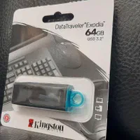 فلش مموری۶۴گیگ کینگستونusb 3.2اورجینال با گارانتی|قطعات و لوازم جانبی رایانه|تهران, میدان ولیعصر|دیوار