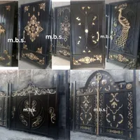 گل فرفورژه دار طرح دار درب نفررو حیاطی انباری باغی|مصالح و تجهیزات ساختمان|تهران, آذری|دیوار