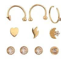 ساخت انواع پیرسینگ های طلا ماهسین|جواهرات|اسلام‌شهر, |دیوار