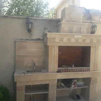 فقط نرده سنگی باربیکیو وابنما مجهز با لوازم کار.|مصالح و تجهیزات ساختمان|مشهد, توس (بلوار توس)|دیوار