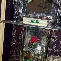 اینه شمعدان همراه پایه با تخفیف