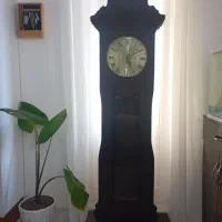 ساعت ایستاده تمام چوب