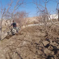 چاله کن علف زنی شخم تیلر دیزلی|خدمات باغبانی و درختکاری|صباشهر, |دیوار