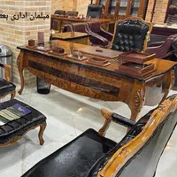 صندلی میز مدیریت مشکی مبلمان اداری طلایی|دفتر کار|اصفهان, ملاصدرا|دیوار