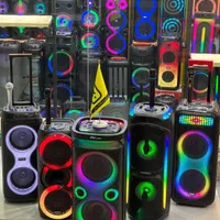 اسپیکر بلوتوثی Party Box میکروفون وایرلس+گارانتی|سیستم صوتی خانگی|کرج, گوهردشت|دیوار