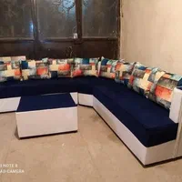 مبل راحتی ال مخصوص خونه های کم جا|مبلمان خانگی و میز عسلی|تهران, شهرک شریفی|دیوار