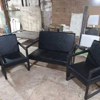 نیمستm25ایفل اداری چرم و لمسه فوم سرد فلزی چوبی|دفتر کار|شیراز, ارم|دیوار