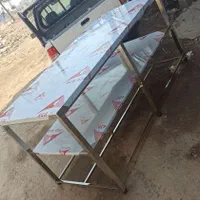 میزکاربردینگ سینک هود کابینت قفسه تخته مرغی استیل|کافی‌شاپ و رستوران|تهران, نعمت‌آباد|دیوار