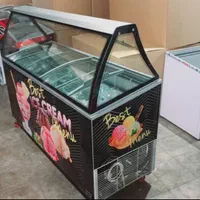 تاپینگ بستنی اسکوپی/فالوده یخ دربهشت/فریزر صندوقی