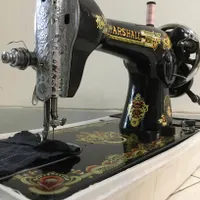چرخ خیاطی قدیمی مارشال ژاپنی سالم دستی تمیز باجعبه|چرخ خیاطی و ریسندگی|تهران, سیدخندان|دیوار