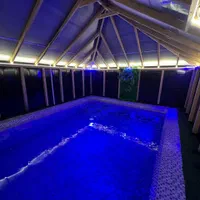 ویلا استخر آبگرم کلاردشت بابونه