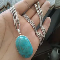 پلاک نقره فیروزه