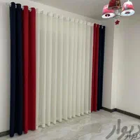 پرده پلیسه پانچ مینیمال