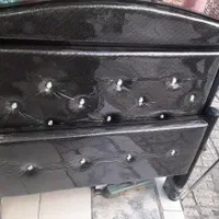 تختخواب یکنفره فلزی  ارتفاع بلند|تخت و سرویس خواب|مشهد, رسالت|دیوار