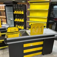 میز چک اوت ثابت و متحرک،(قفسه)