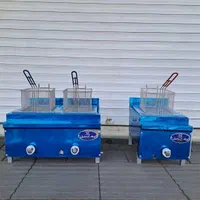 سرخکن تک لگن رومیزی سرخ کن دو لگن صنعتی|اجاق گاز و لوازم برقی پختوپز|تهران, کوثر|دیوار