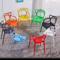 صندلی چسبیده بهم شاخه برگی.صندلی مطب.|صندلی و نیمکت|ماهدشت, |دیوار