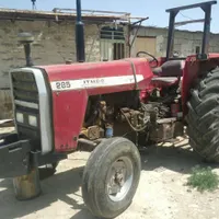 تراکتور ۲۸۵ با گاوآهن