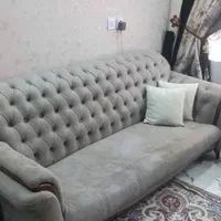 مبل  چستر مخمل جیر ۸نفره آنتیک تمیز و نو|مبلمان خانگی و میز عسلی|تهران, آهنگ|دیوار