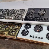 گاز رومیزی گاز صفحه ای سفید هود مدل رابیتس