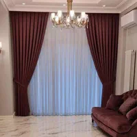 پرده شید زبرا. سیم دوزی