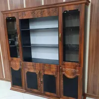 انواع کتابخانه درب دار و بدون درب|کتابخانه، شلف، قفسه‌های دیواری|تبریز, |دیوار
