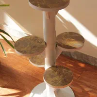 جای گلدان ۵ تایی فومیزه|گل و گیاه طبیعی|اصفهان, باغ فدک|دیوار