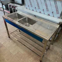 سینک صنعتی/سینک دوقلو/سینک ظرفشویی/سینک استیل|کافی‌شاپ و رستوران|تهران, یافت آباد شمالی|دیوار