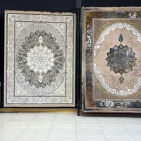 فرش کاشمر ۱۲۰۰شانه طرح سیلوا سبز پُر رنگ|فرش|شیراز, رکن‌آباد|دیوار