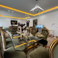 مبلمان استیل ۹ نفره به همراه نهارخوری ۱۰ نفره