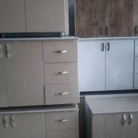 کابینت اماده بدنه فلزی درب چوبی|مصالح و تجهیزات ساختمان|تبریز, |دیوار