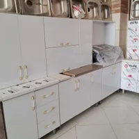 کابینت پیش ساخته آماده فلزی ۶ متری و طرح ام دی اف