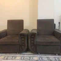 مبل ۵ نفره تختخواب شو و باکس دار|مبلمان خانگی و میز عسلی|کرج, کوی کارمندان شمالی|دیوار