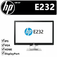مانیتور23 اینچ اچ پی hp E232 کیفیت full HDصفحه ips|قطعات و لوازم جانبی رایانه|تهران, شهرک آزادی|دیوار