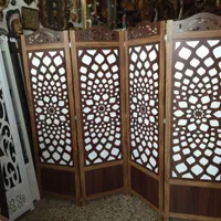 پاراوان (پارتیشن) ۴لنگه پاروان هندی|صنایع دستی و سایر لوازم تزئینی|تبریز, |دیوار