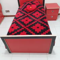تخت کودک و نوجوان دخترانه بهمراه تشک طبی|تخت و سرویس خواب|رشت, نخودچر|دیوار