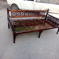 عمده فروشی تخت سنتی‌ 4 نفره ساده|مبلمان خانگی و میز عسلی|تهران, شهرک شریفی|دیوار