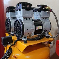 پمپ باد بی صدا چهار سیلندر compressor alpha|ماشینآلات صنعتی|تهران, دولتخواه جنوبی|دیوار