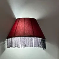 لوستر پارچه ای، دیوارکوب، آینه چراغدار و شید|لوستر و چراغ آویز|تهران, قلهک|دیوار