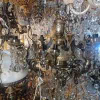خریدار و فروش لوستر برنزی/آبکاری و...تمام نقاط