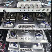 اجاق گاز توکار، رومیزی توکار صفحه ای جنس استیل