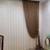 پرده ساده کناره