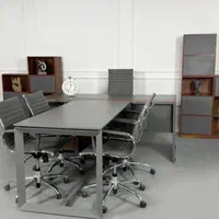 میز صندلی کتابخانه کانتر مبل پیشخوان هیتر چرم فوم|دفتر کار|مریوان, |دیوار