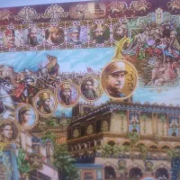 فرش دست باف بسیار زیبا ظریف
