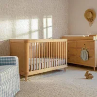 سرویس خواب نوزاد (تمام چوب) دو تکه